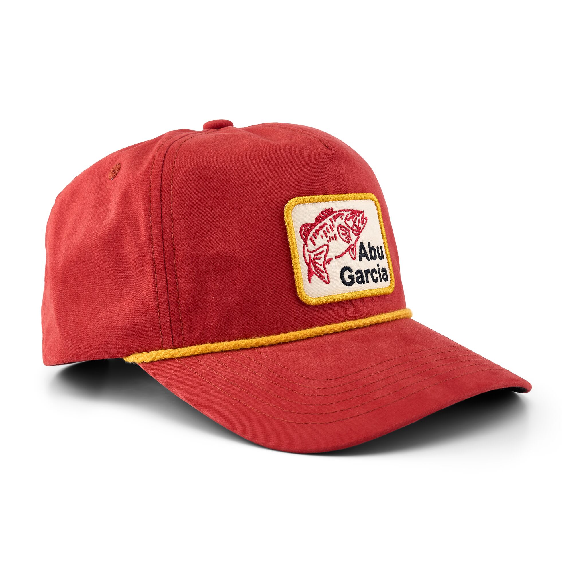 Abu Garcia Bass Patch Flat Brim Rope Hat - Image 3