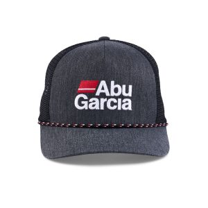 Abu Garcia Stacked Logo Heather Rope Trucker
