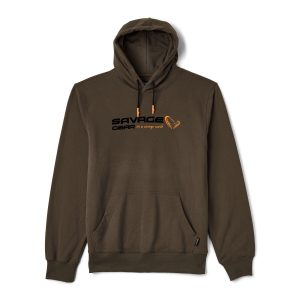 Savage Gear Logo Fleece Pullover Hoodie
