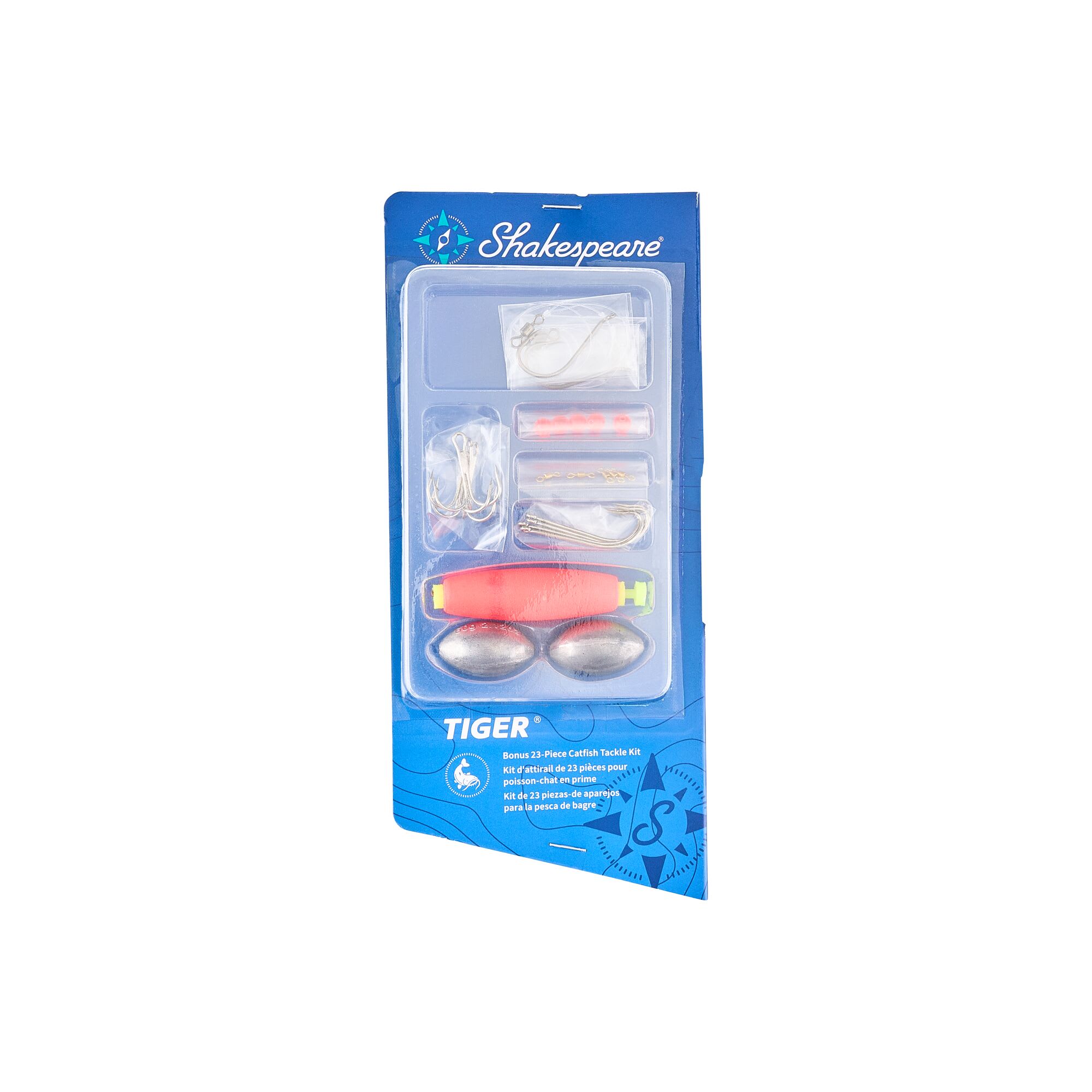Shakespeare Tiger® Spinning Catfish Combo Kit - Image 11