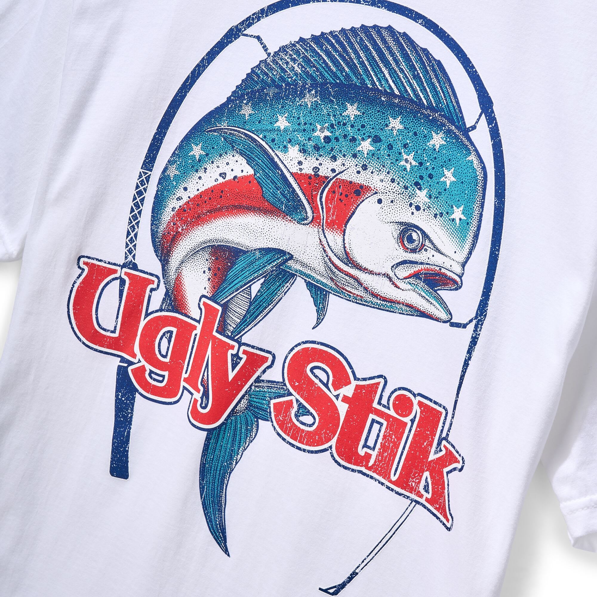 Ugly Stik Mahi Flag Americana T-Shirt - Image 4